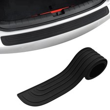 Car Rear Bumper Protector, 41 x 3.4 Inch Universal Anti-Scratch Rubber Rear B...