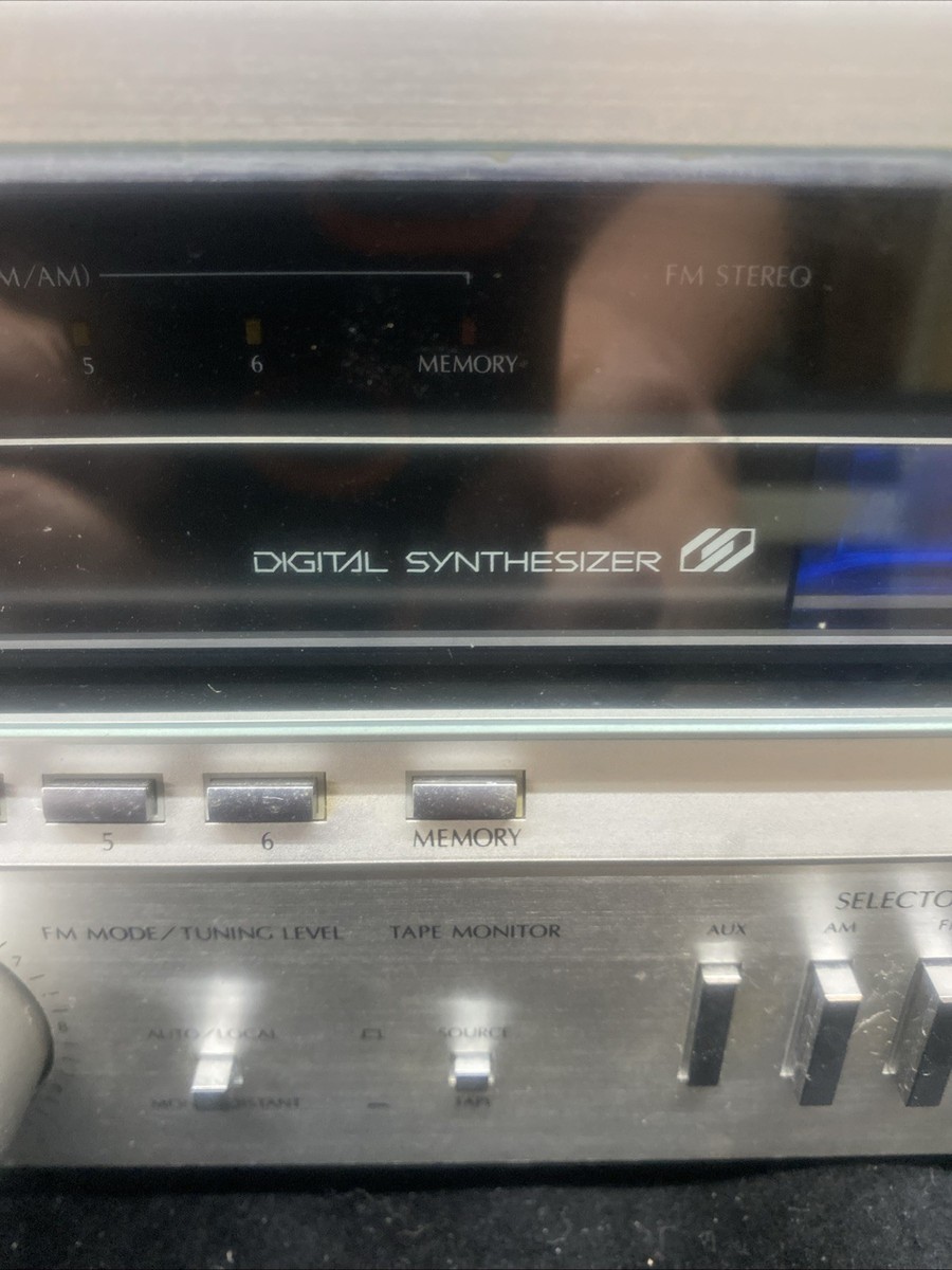 Sansui 4900Z Digital Synthesizer DC Stereo 55WPC Receiver Tested