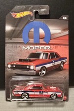 Hot Wheels Mopar 1968 Dodge Dart Red Striped 1/64 Diecast Car 1/5