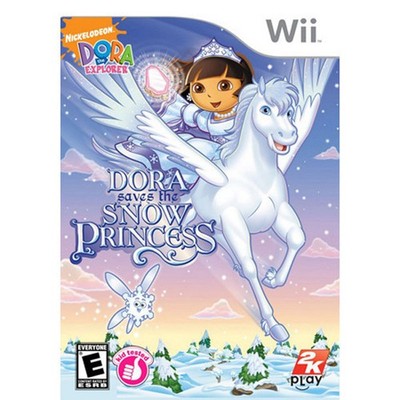 Dora The Explorer: Dora Saves The Snow Princess (Nintendo Wii) Disc Only