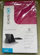 Speck iPad Balance Folio 2019-2021 Bright Pink Antimicrobial P-4907-B