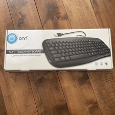 ONN Soft Touch Keyboard -USB Connection Black...