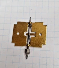 Urgos large plate clock movement strike fly wheel