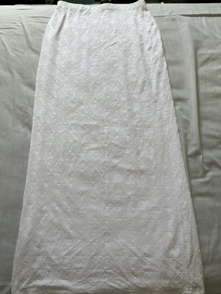 JGR & STN white Maxi Skirt / Size 10 