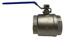 Stainless Steel Ball Valve 1000WOG 3" 316 Female to Female Connection Manual