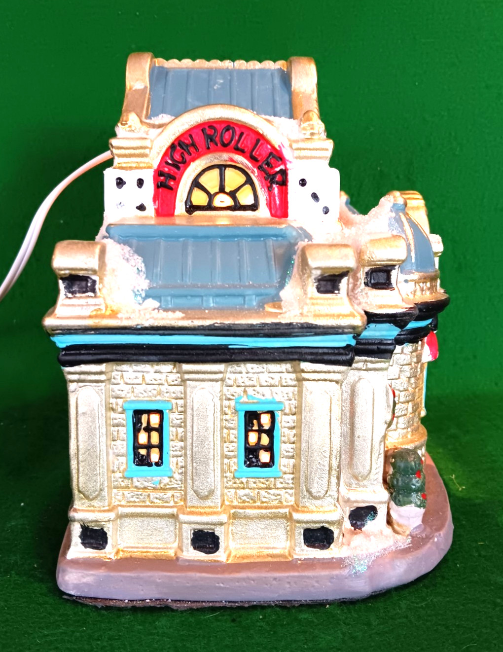 Holiday Time Vintage Victorian 2024 Lighted Casino, Pre-Owned in Box!!!