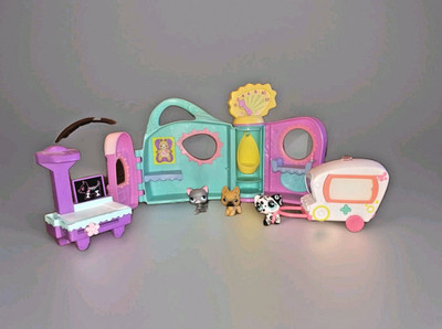 LPS auth Get Better Center Ambulance Silver Cat German Shepherd Tattoo Dalmation