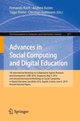 Fernando Koch (u. a.) | Advances in Social Computing and Digital Education | xi