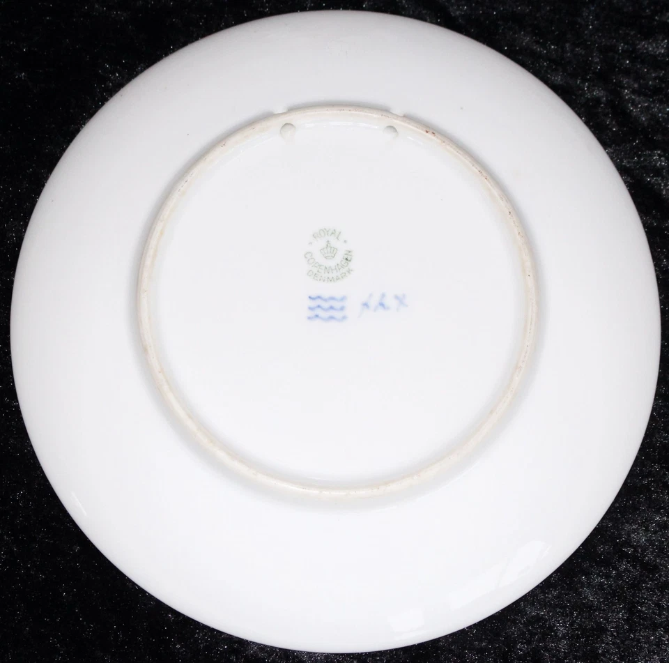 1931 ROYAL COPENHAGEN PIATTO DI NATALE TOP PRIMA SCELTA - Immagine 2 di 2