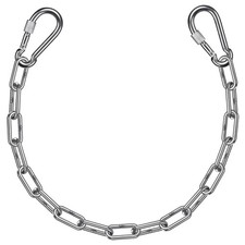 Stainless Steel Swing Chain with Carabiners 29"Hammock Extension Kit 1000LB