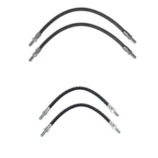 Sunsong Front & Rear Brake Hydraulic Hose Kit for Jaguar Vanden Plas XJ6 XJS