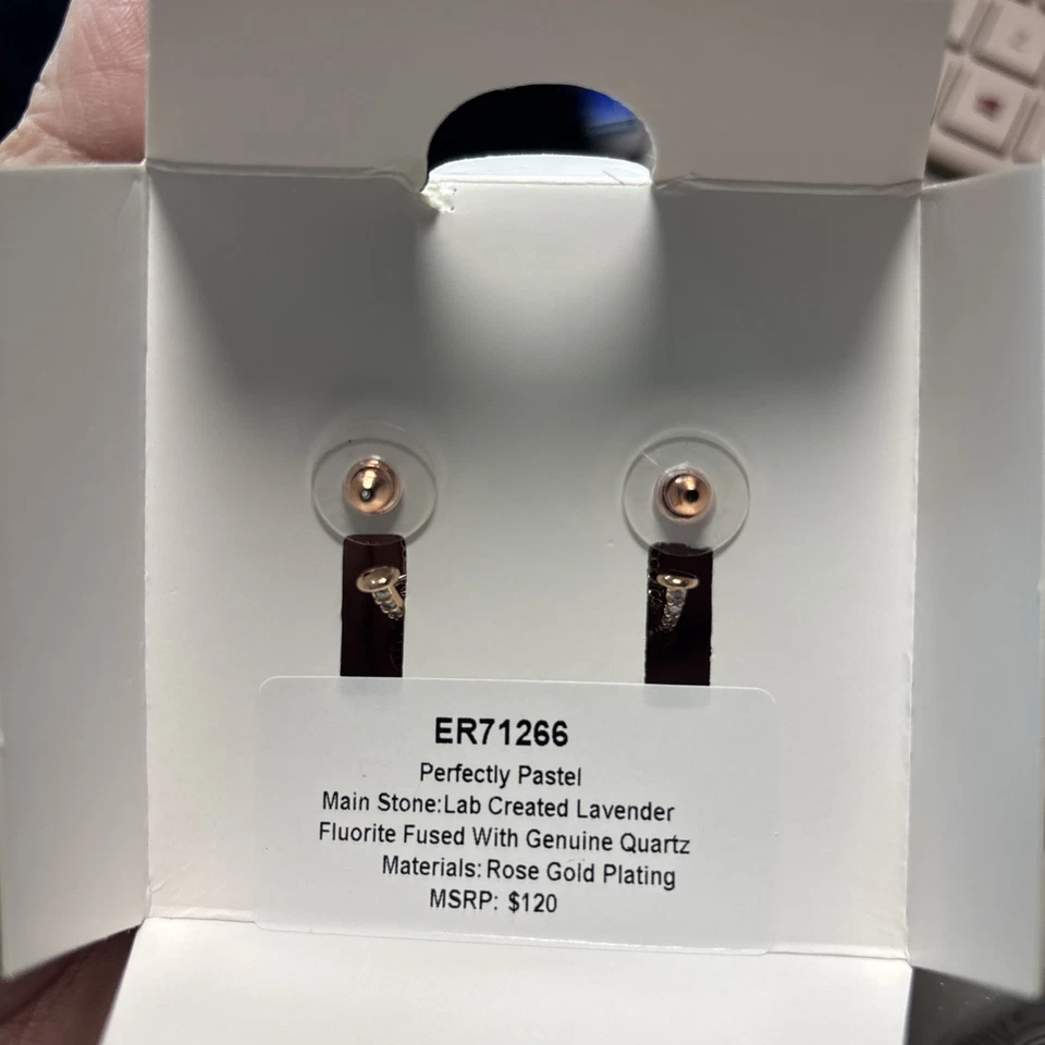 Bomb Party Resort Wear «Perfectly Pastel» ER71266 LC лаванда флюорит розовое золото - Изображение 2 из 2