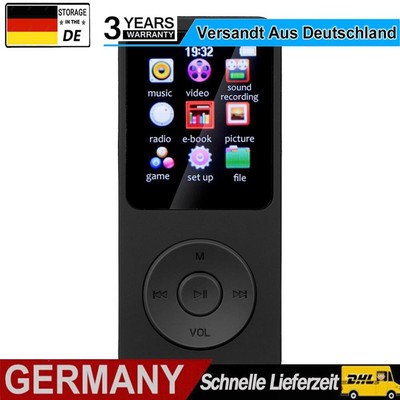 Mini Bluetooth-compatible E-book Sports MP3 MP4 FM Radio Music Players