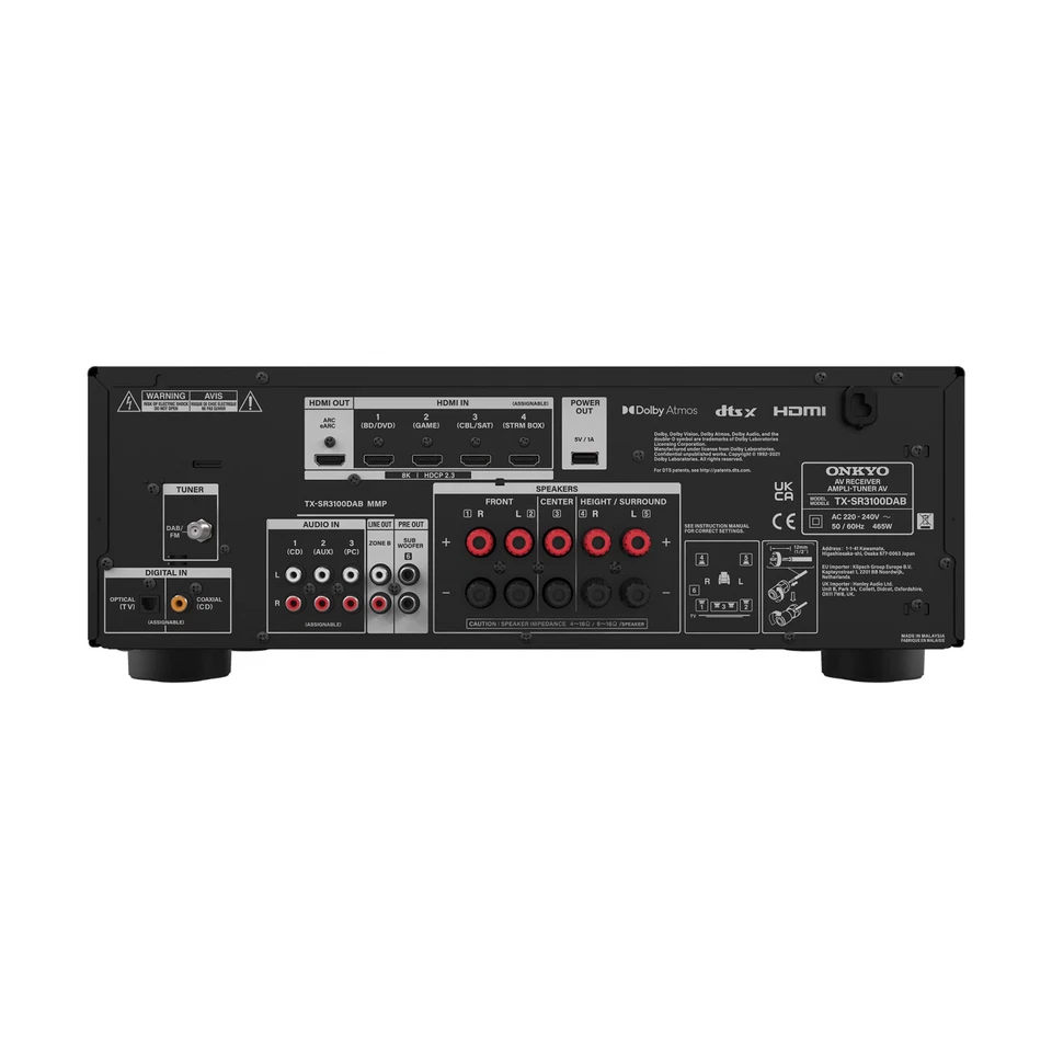 Onkyo TX-SR3100DAB - 5.2-Kanal AV-Receiver | Neu | UVP 499 € - Bild 2 von 4