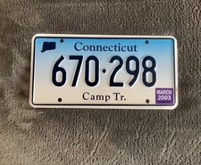 Vintage 2003 License Plate Chevy Chevrolet Ford Dodge Decor Wall Art Sign Truck