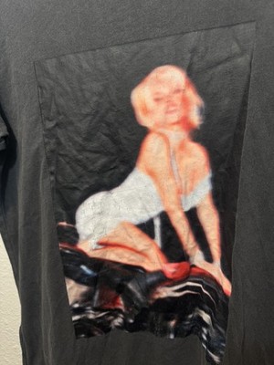 Ksubi Anna Nicole Smith Hommage Black Printed T Shirt size Small 
