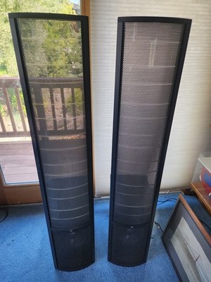 MartinLogan ElectroMotion ESL Vista Electrostatic 2.0 Channel Black Speakers