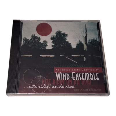 Arkansas State University Wind Ensemble Nite Ridin On Da Riva CD 1997 New Sealed