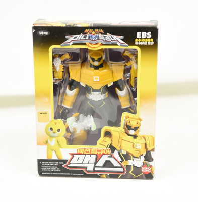 Miniforce Max Korean Robot Action Figure 5.5'' Mountable 4 Weapons 14 Joints NIB!