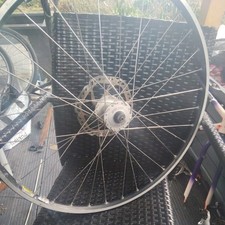 Mavic X225 8-Speed 32-Spoke Black Aluminum 26" QR front wheel disc xt hub