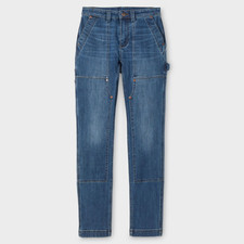 Duluth Trading Women  s Double Flex Denim Slim Leg Jeans High-Rise Stretch