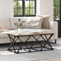 Couchtisch Artisan-Eiche 100 X 49 X 40 Cm Holzwerkstoff