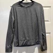 Patagonia Glorya Twist Top Women’s Long Sleeve Small Heather Grey