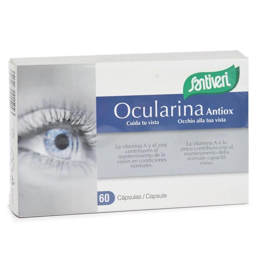 Santiveri Rosso Integratore Ocularina Antiox Per La Vista, 60 Capsule - Immagine 2