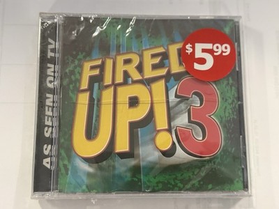 Fired Up! 3 Disc Two Music CD as Seen on Tv Case Cracked