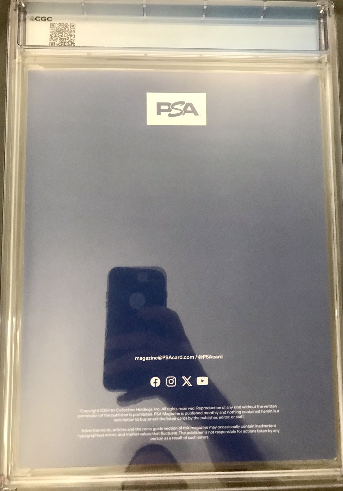 Tom Brady PSA Magazine #36 December 2025 Graded CGC 9.2 New England Patriots HOF view 2
