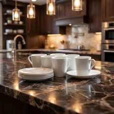 Vintage Expresso 6 Small Expresso  Cups And Saucers