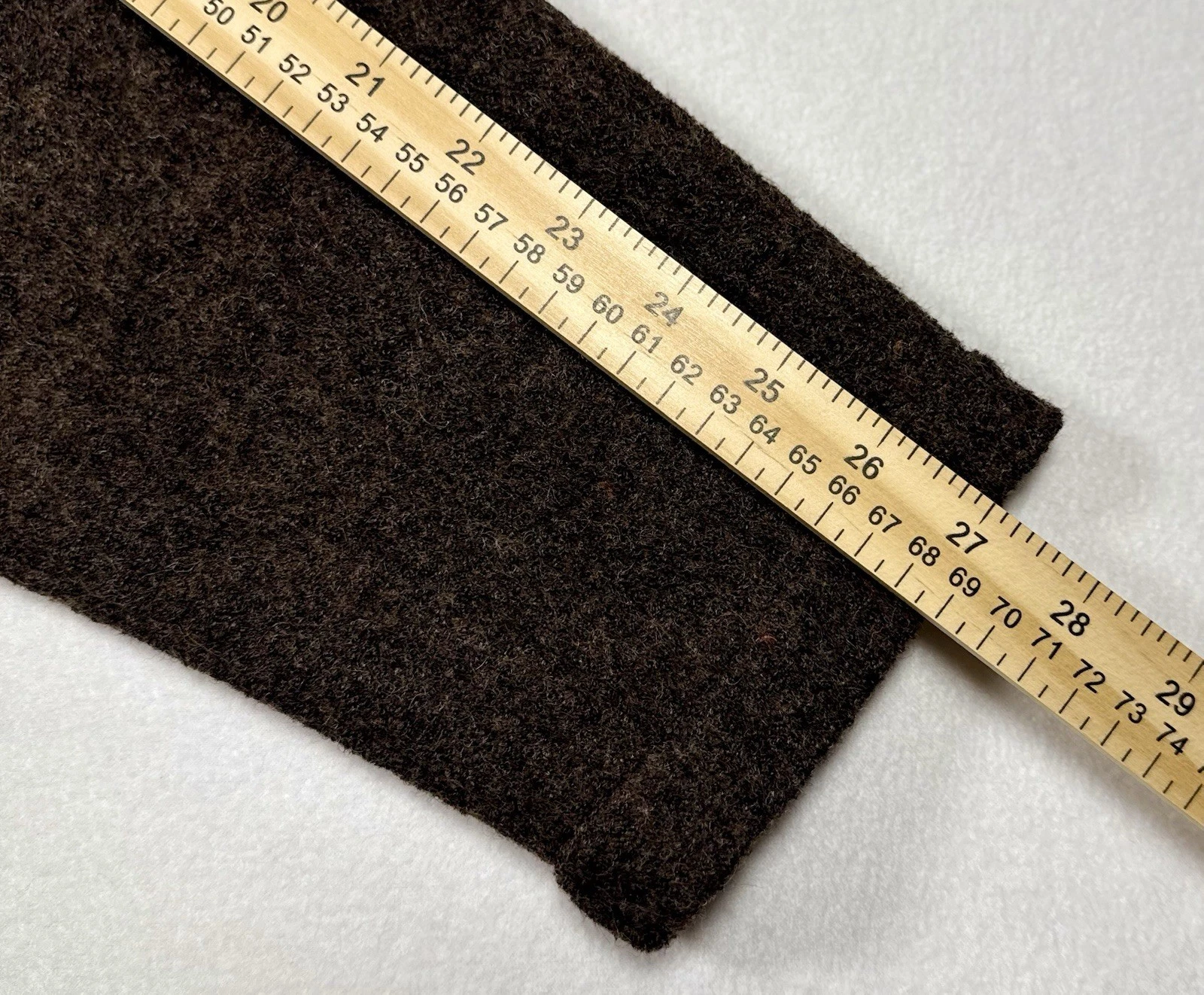 Banana Republic Men’s Boucle Shirt Jacket Brown Heather Wool Blend Button XXL image 11