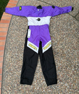 $600 MOBBYS Cold Water Scuba Diving Waterproof Dry Suit Mens Medium Womens Large