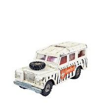 Vintage Corgi Toys Land Rover 109 WB Game Park Safari Diecast Model Car Unboxed.