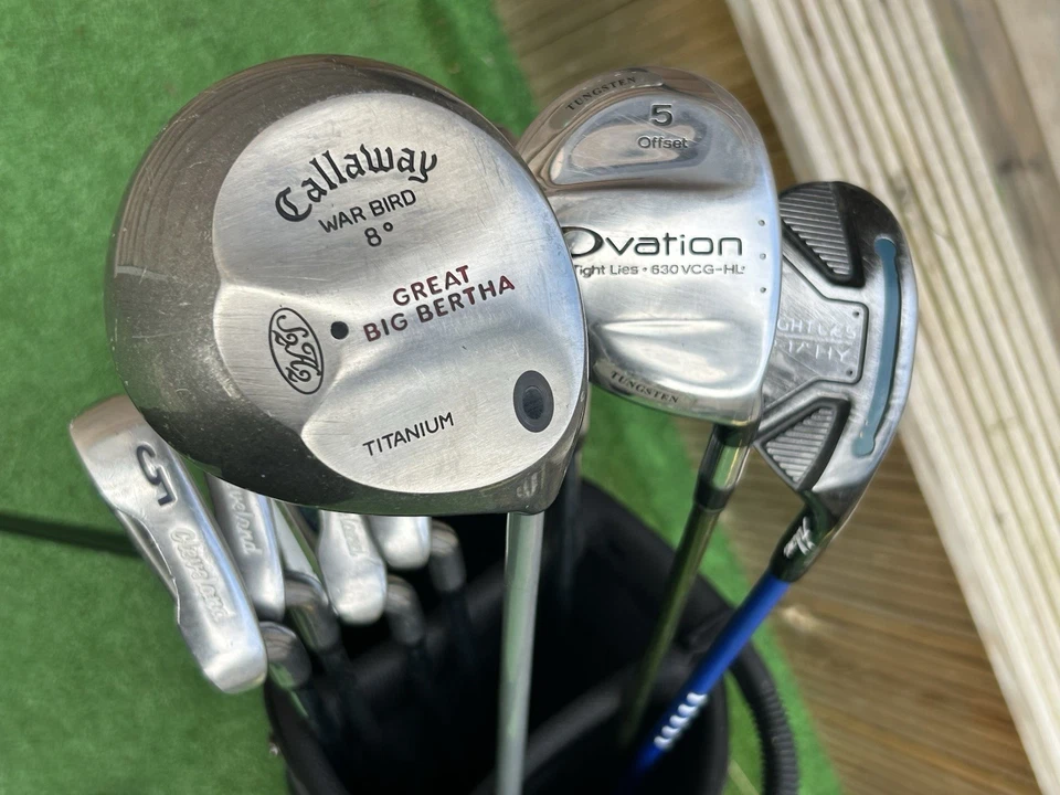 *MENS FULL SET OF CLEVELAND/ CALLAWAY/ GOLF CLUBS/R/H -COBRA BAG -REG FLEX* - Image 3 of 4