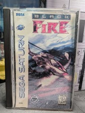 Black Fire Video Game 1996 Sega Saturn