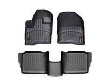 Weathertech Floorliner For 2011-2019 Ford Taurus - 1st 2nd Row Black Weathertech Floorliner For 2011-2019 Ford Taurus - 1st 2nd Row Black