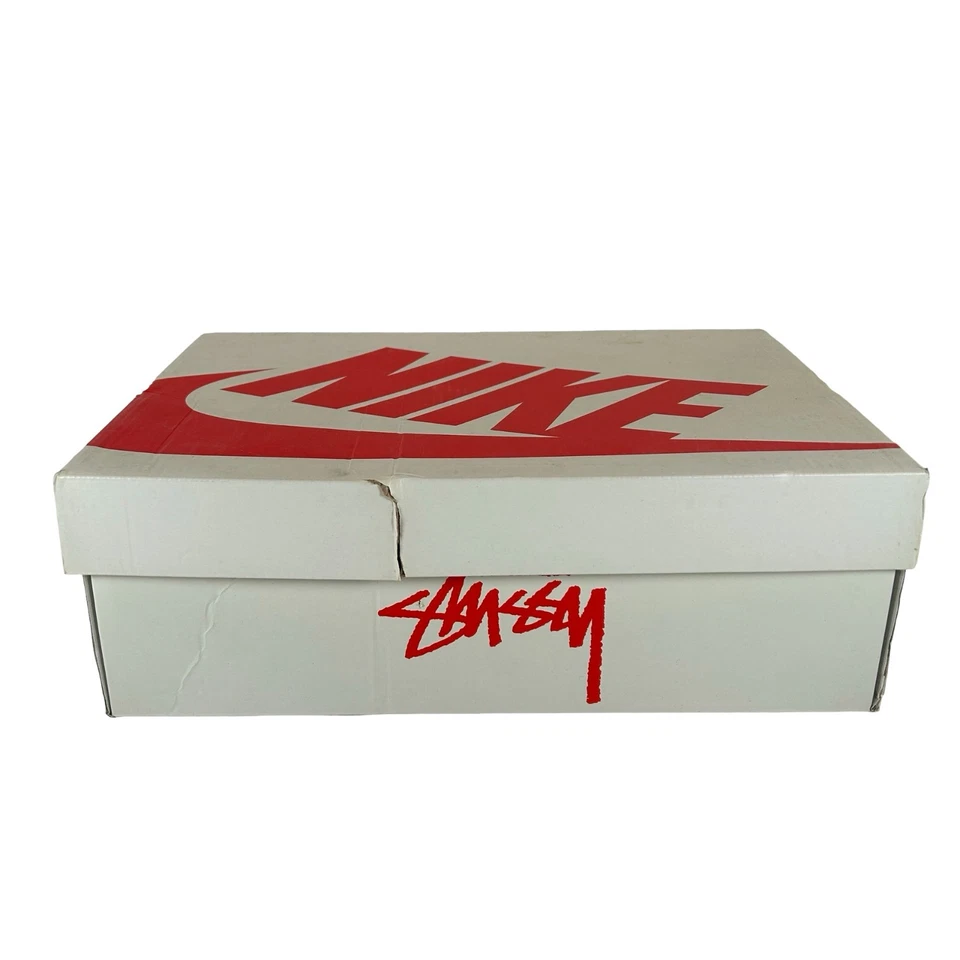 Stussy x Nike Air Force 1 Low Fossil - Talla 9.5 - CZ9084 200 Foto 3 de 4