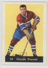 2002-03 ITG Parkhurst Reprints Claude Provost #257 0f8