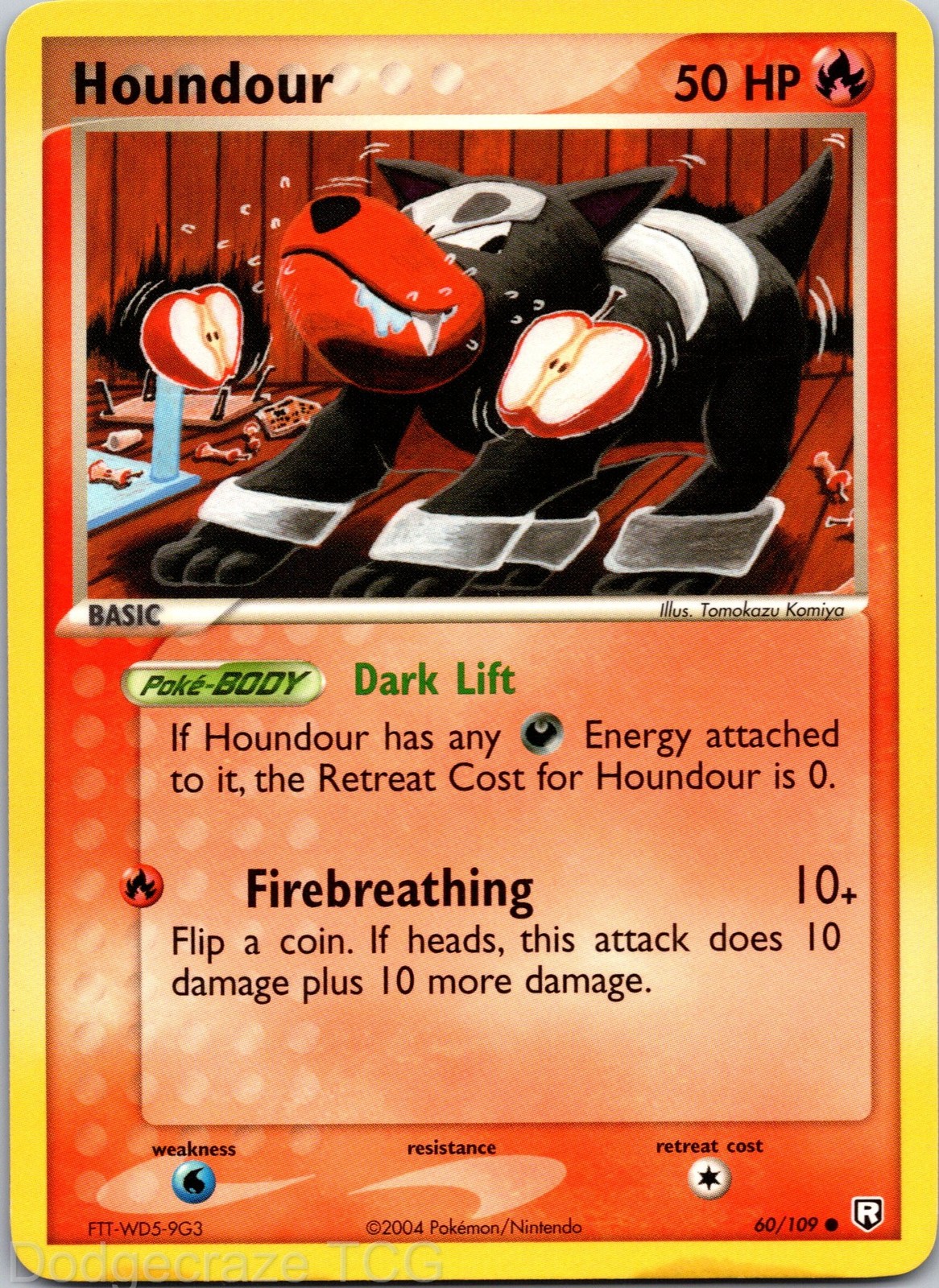 Houndour 60/109 Common Team Rocket Returns Pokemon NM