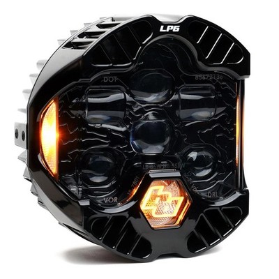 Baja Designs DOT LP6 Clear 5000K (Amber DRL) Headlight Replacement Pod Universal