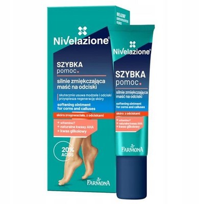 FARMONA Nivelazione Salbe gegen Hühneraugen, stark erweichend, Schnellhilfe, 15 