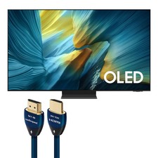 Samsung QN77S95FAFXZA S95F 77 Inch 4K OLED Smart TV with AudioQuest SKY 3m HDMI