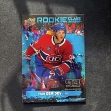 2025-26 NHL Upper Deck Series 1 Hockey #RC-3 - Ivan Demidov Rookie Class SP