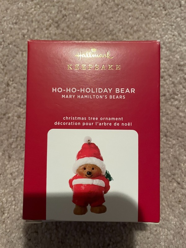 2020 Hallmark Keepsake Ornament Mary Hamilton's Bears #6 Ho-Ho-Holiday Bear