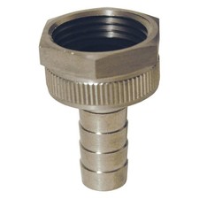 DIXON VALVE & COUPLING 5910812SS Garden Hose Fitting,1/2"MBarb x3/4" FGHT 55EV76