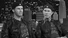Iconic Moment Will Ferrell & Chili Peppers Drummer Chad Smith Fridge Magnet 4x6