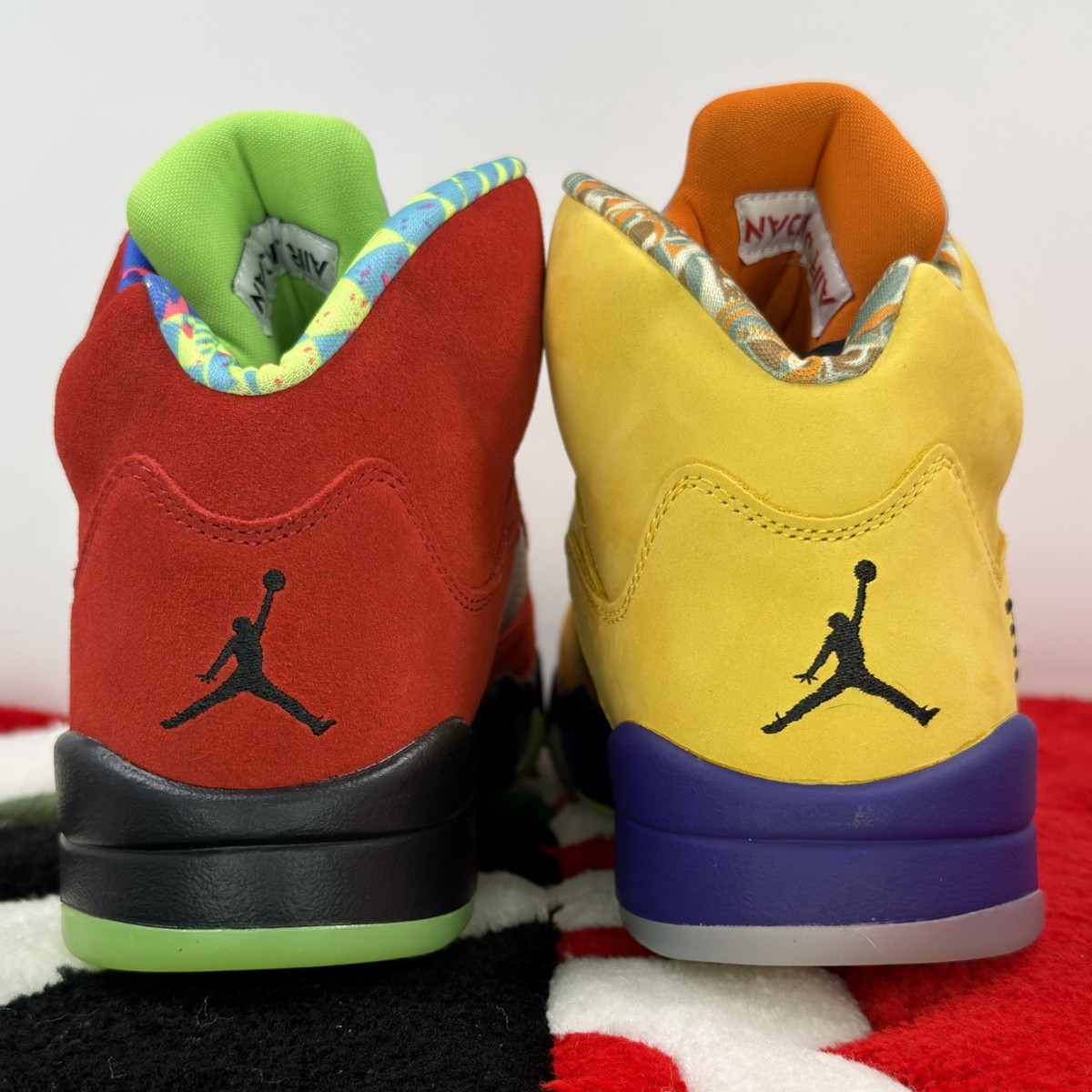 Size 9.5 - Jordan 5 Retro What The 194498139585| eBay