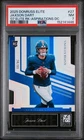 2025 PANINI DONRUSS ELITE 2007 ASPIRATIONS DIE-CUT #27 JAXSON DART RC /99 PSA 7