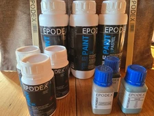 EPODEX Tile Paint, 2K Epoxy Resin, Hardener and Pigment Set